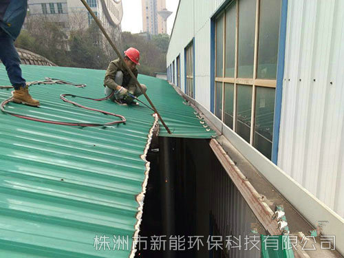 鋼構(gòu)廠房拆除、回收 (2)